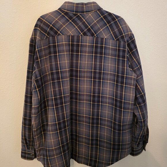 Harley Davidson Plaid Flannel Shirt Jacket. Size XL - Picture 2 of 10
